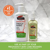 Palmer's Cocoa Butter Formula Massage Oil for Stretch Marks and Pregnancy Skincare, 3.4 ml